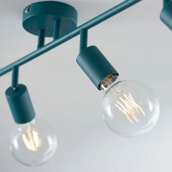 Elements Koppla 4 Light Semi Flush Spotlight Bar 6