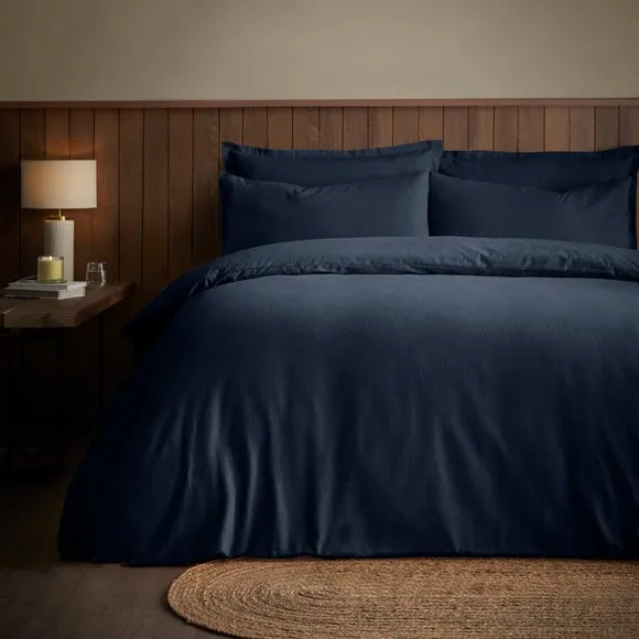 Soft & Cosy Luxury 100% Brushed Cotton Duvet Cover & Pillowcase Set 1