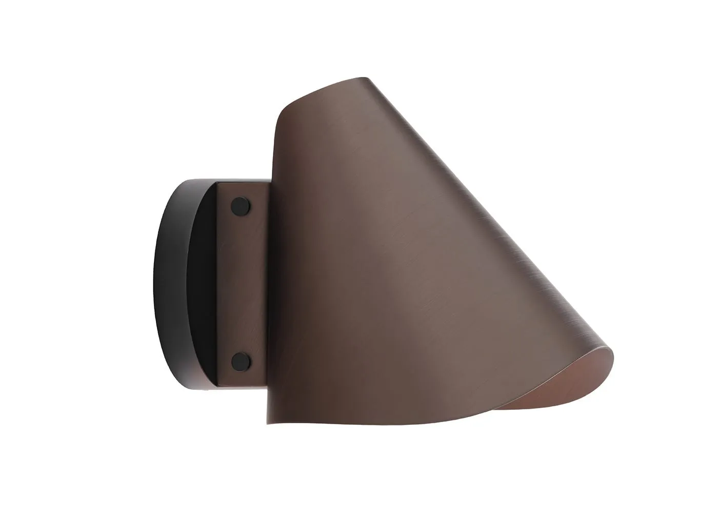&Tradition Bonnet Wall Light Black/Bronze 1