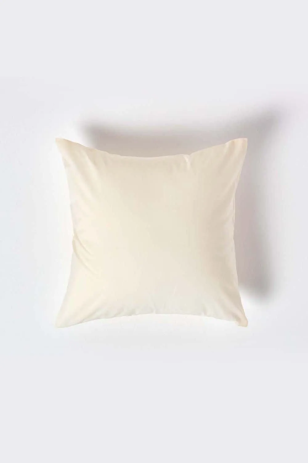 Homescapes Continental Egyptian Cotton Pillowcase 200 TC, 60 x 60 cm in Cream 1