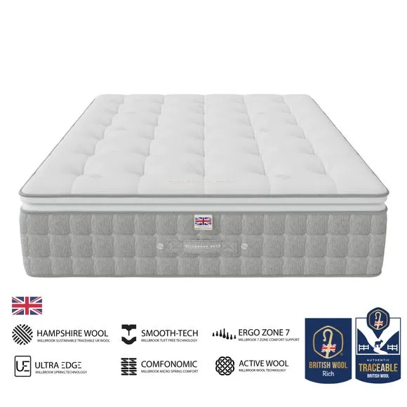 Millbrook Beds Sanctuary Luxury 4000 Pocket Sprung Mattress 6