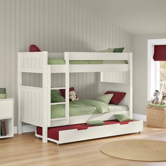 Classic Bunk Bed With Open Trundle 3