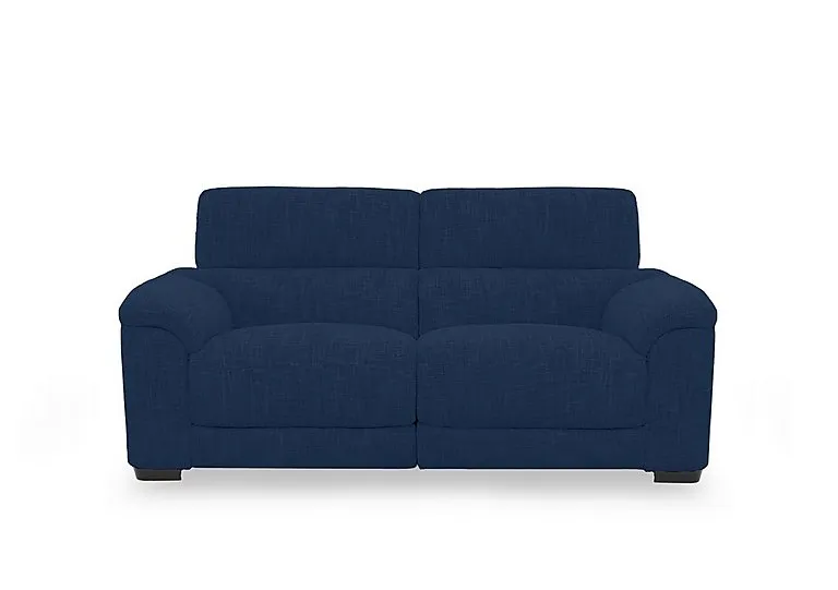 Nova Fabric 2 Seater Power Recliner Sofa with Power Headrests - R330 Steel Blue