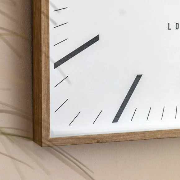 Cedar & Sage Penhurst Square Wall Clock 2