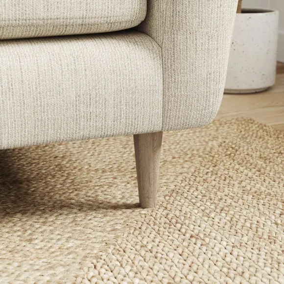Sven Chunky Tonal Weave 3 Seater Sofa 5