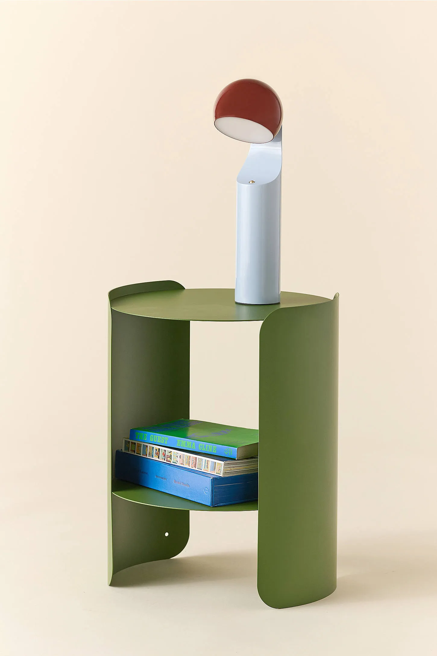 Ollie Green Side Table - Green