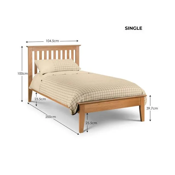 Salerno Wooden Bed Frame 6