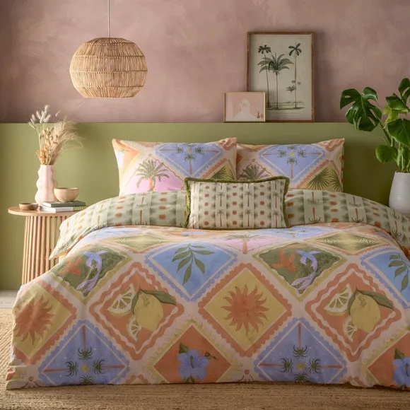 Tropicala Polycotton Duvet Cover & Pillowcase Set