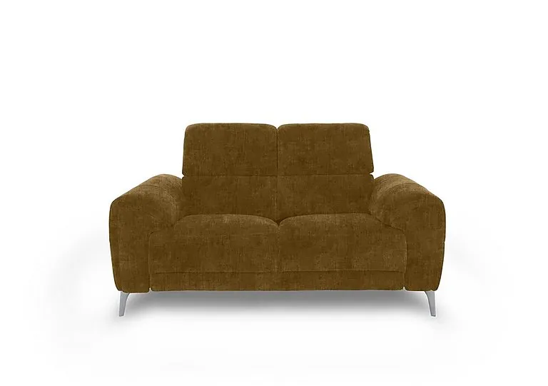 Vino Fabric 2 Seater Power Recliner Sofa with Power Headrests and Heated Seats