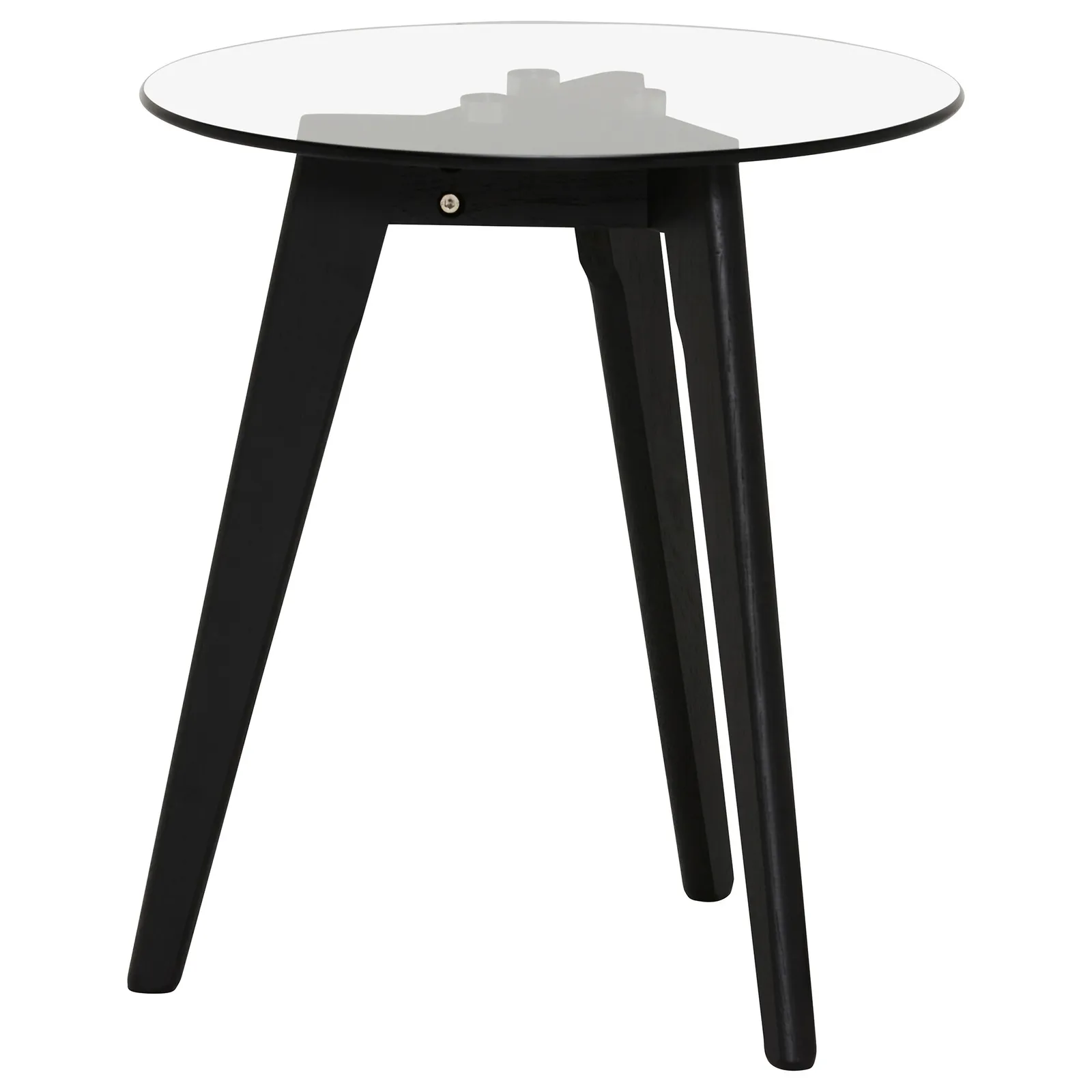 Aries Round Side Table, Black | Barker & Stonehouse