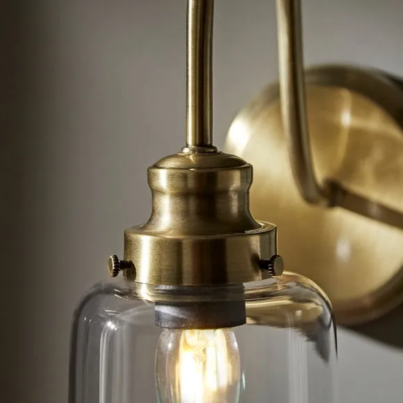 Industrial Curved Wall Light 3
