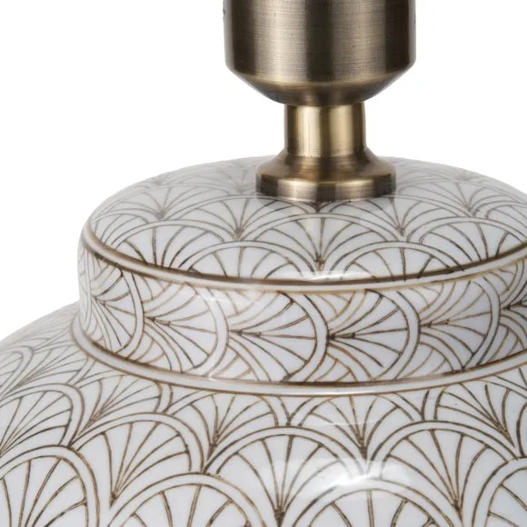 Pacific Lifestyle Barbier Art Deco Harley Table Lamp 2