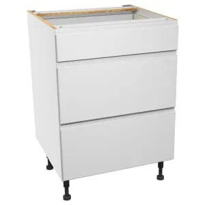Wickes Madison Matt White Drawer Unit - 600mm