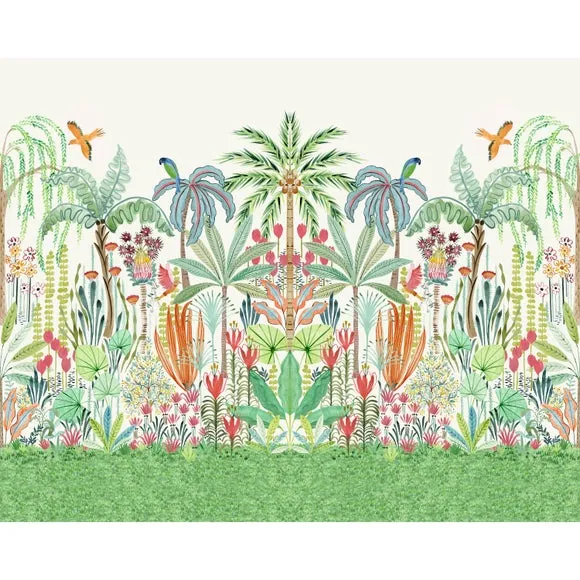 Tropical Paradise Island Wall Mural 2