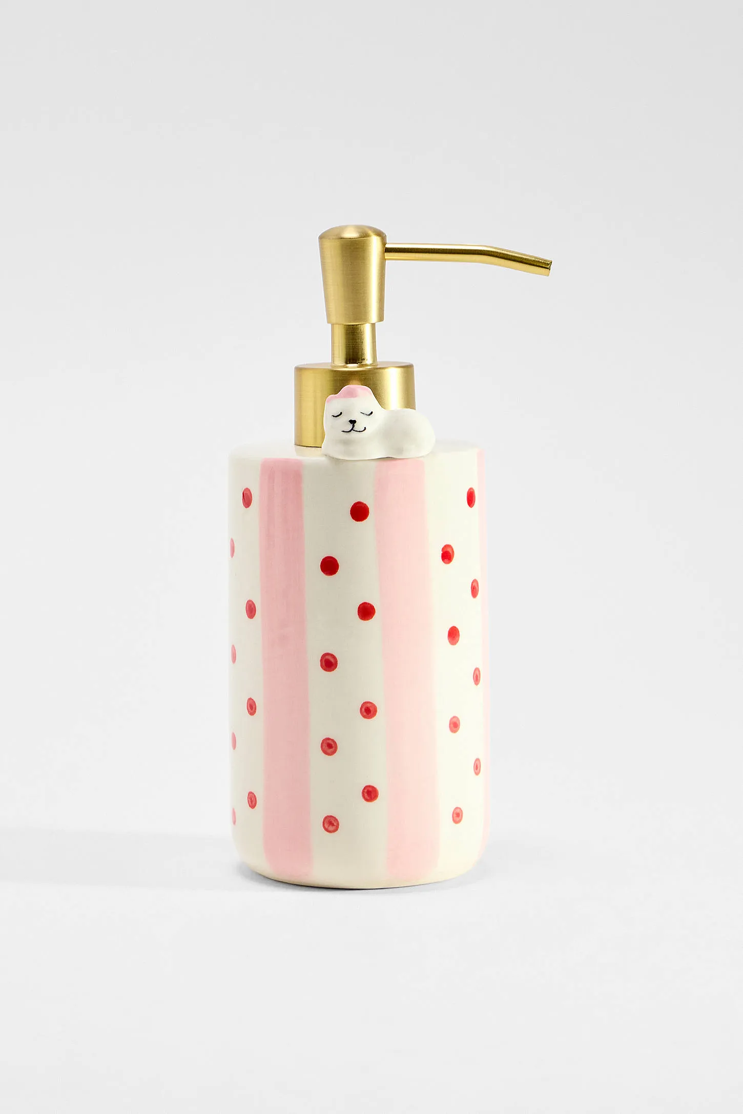 Mini Kitty Soap Dispenser - Pink ALL 3