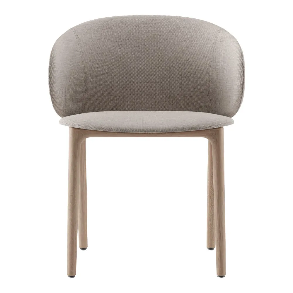 Artisan Mela Dining Chair White Oil Oak Steelcut Trio 133 2