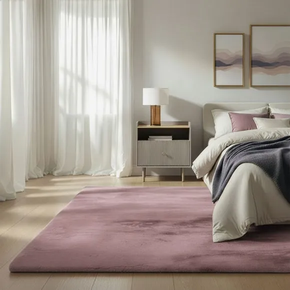 Ivy Luxury Supersoft Faux Fur Rug 1