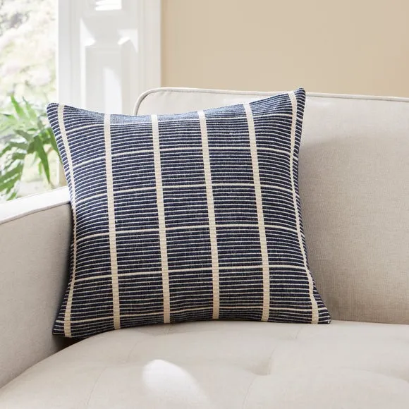 Elements Woven Squares Check Cushion