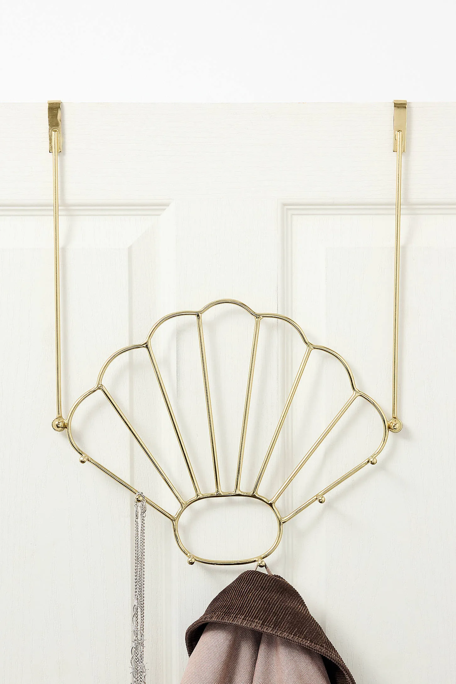 Shell Over-The-Door Hook - Gold