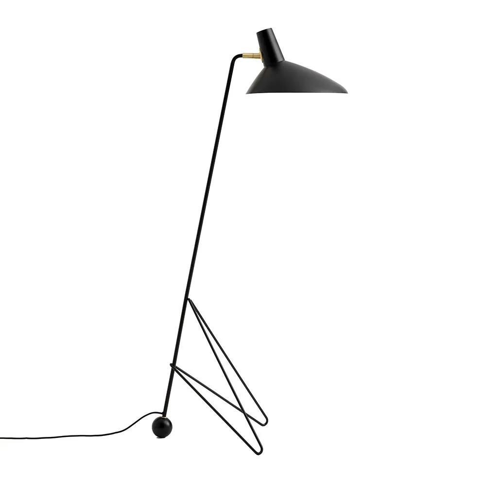 &Tradition Tripod Floor Lamp Black 2