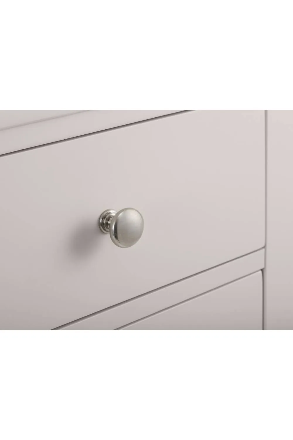 Julian Bowen Clermont 7 Drawer Chest (4+3) in Light Grey 6