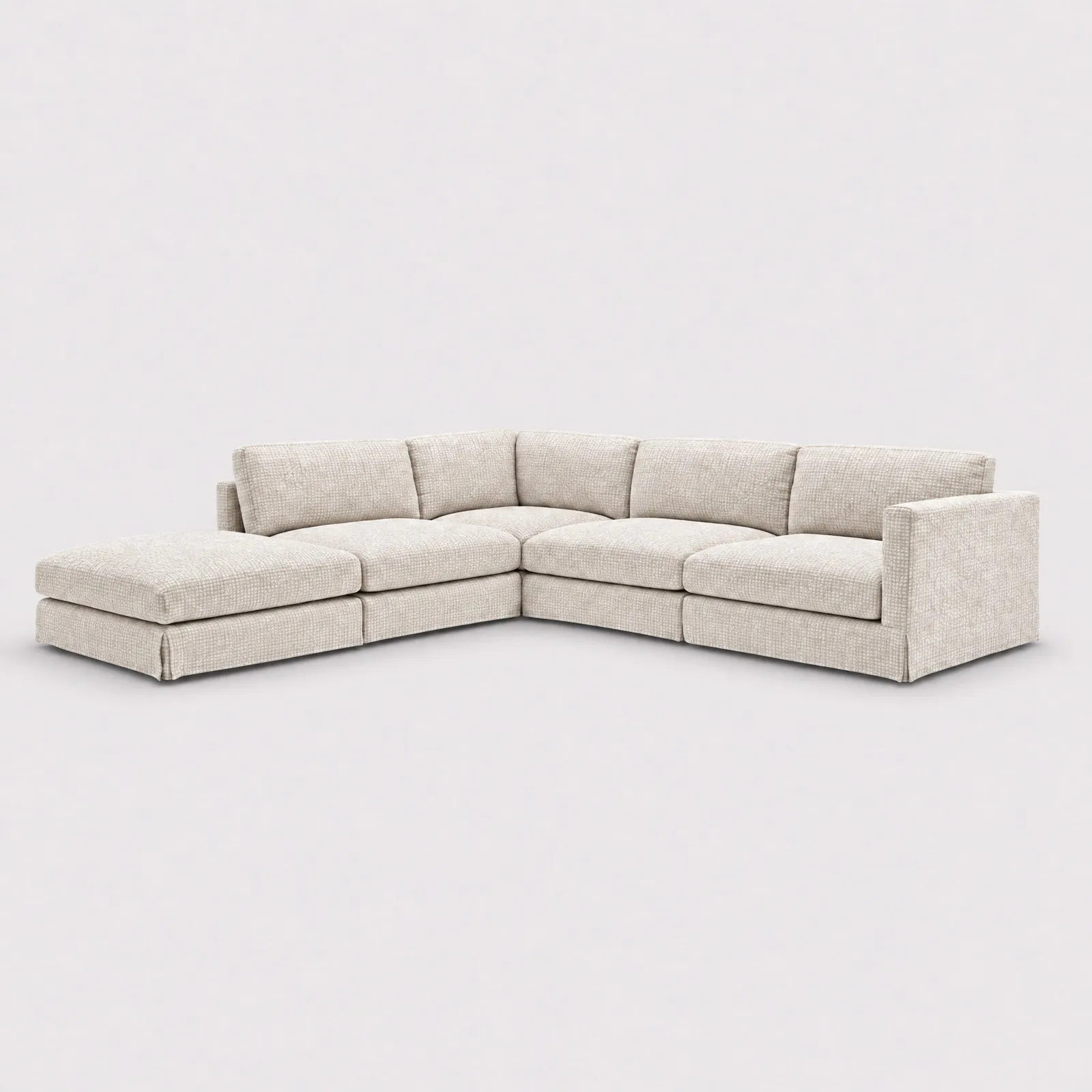Baywood Corner Sofa 309X304Xm, Neutral Fabric | Barker & Stonehouse