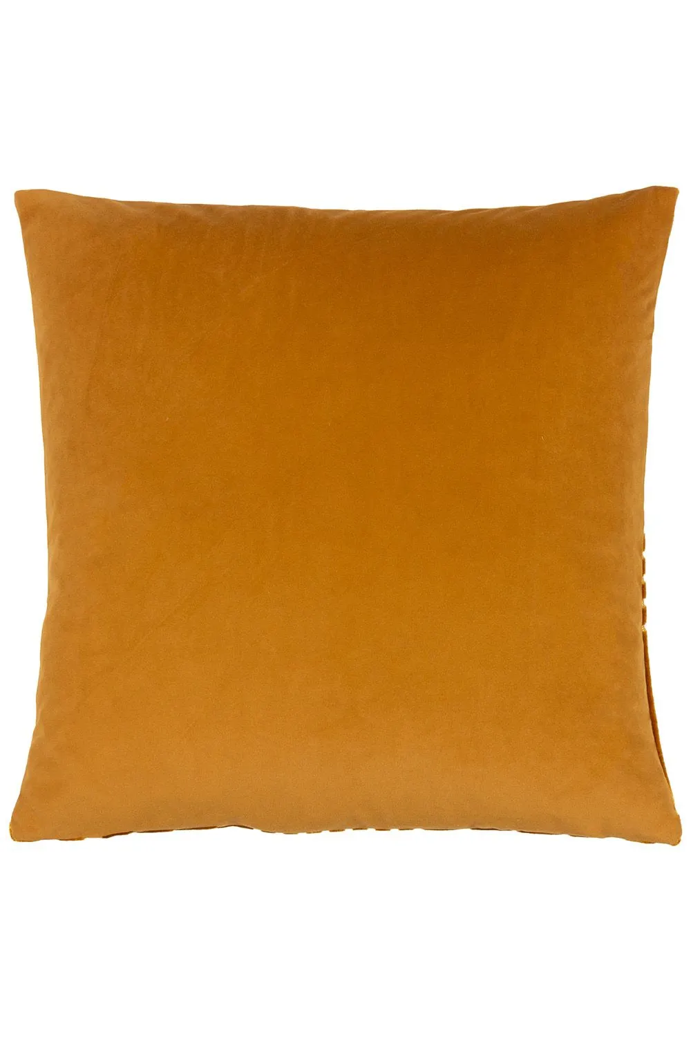 Paoletti Evoke Cut Velvet Cushion in Gold 2