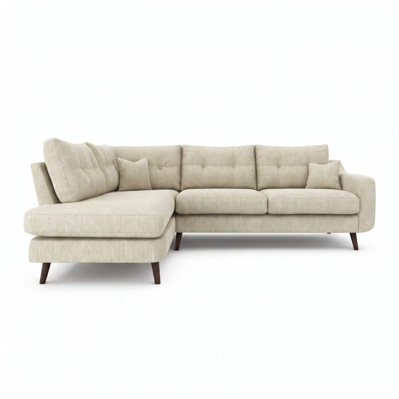 Myers Corner Group Left Corner Sofa, Neutral Fabric | Barker & Stonehouse 2