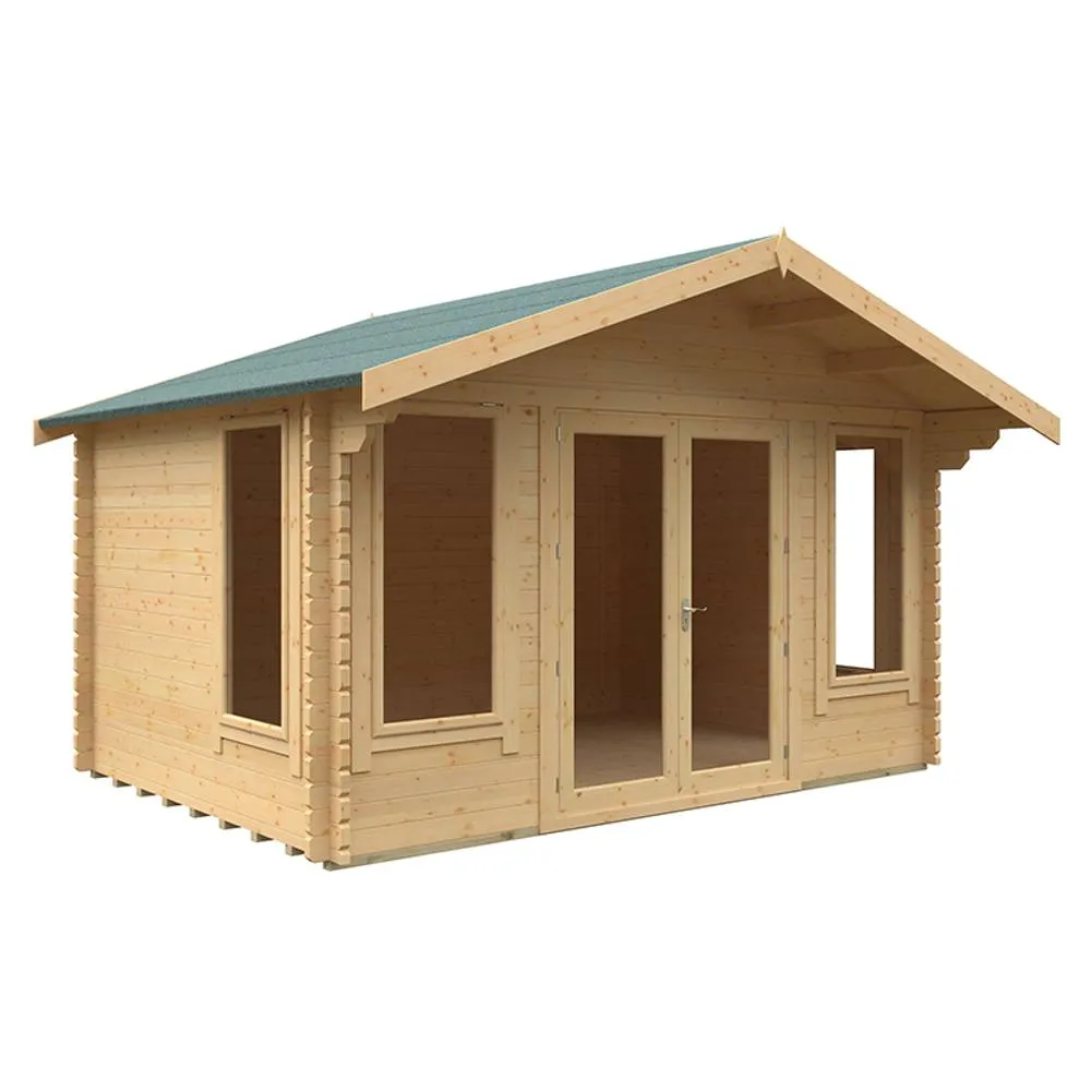 Buttercup Farm 10x14 The Sutton 44mm Cabin - L295 x W415 x H282.2 cm in Natural 1