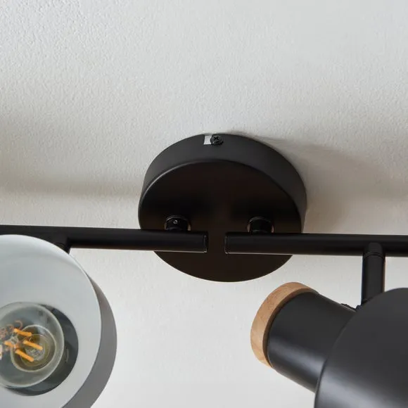 Duckworth Industrial 4 Light Adjustable Spotlight Bar 4