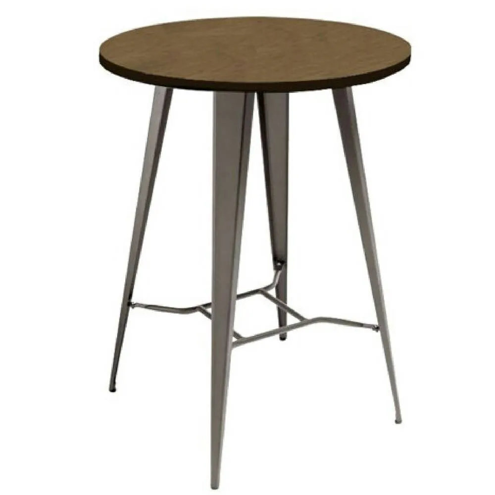 netfurniture Belgravia Bar Stool & Round Table Package in Black 5