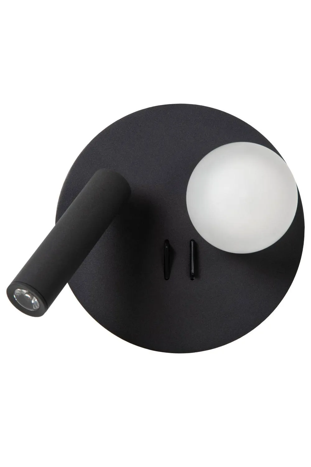 Netlighting Lucide MATIZ Bedside lamp LED 1x3 7W 3000K USB charging point Black 2