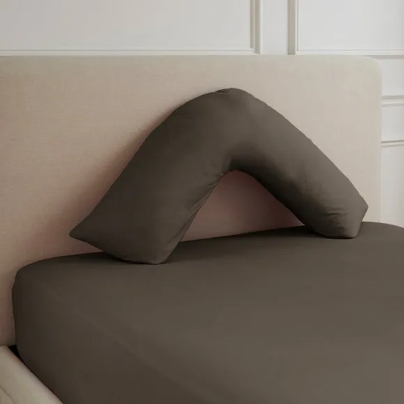 Hotel 230 Thread Count 100% Cotton Percale V Shape Pillowcase