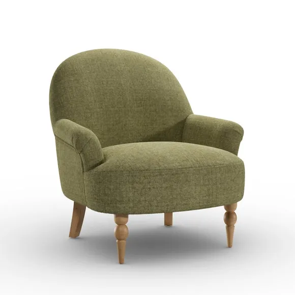 Petit Ribbed Chenille Occasional Armchair 2