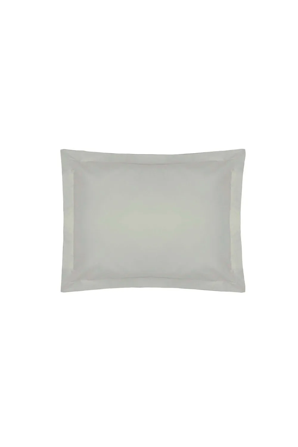 Belledorm Egyptian Cotton 200 Thread Count Oxford Pillowcase in Light Grey 1