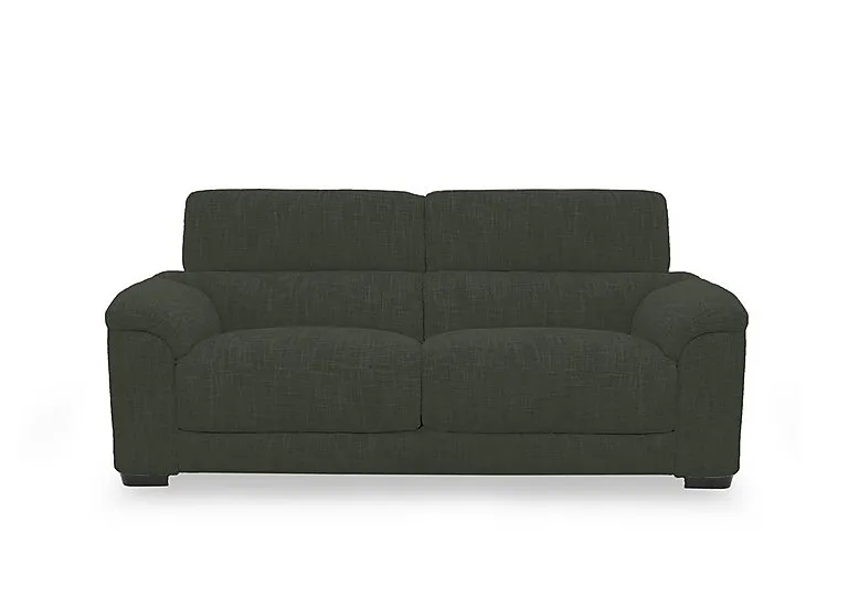 Nova Fabric 3 Seater Sofa - R352 Forest Green