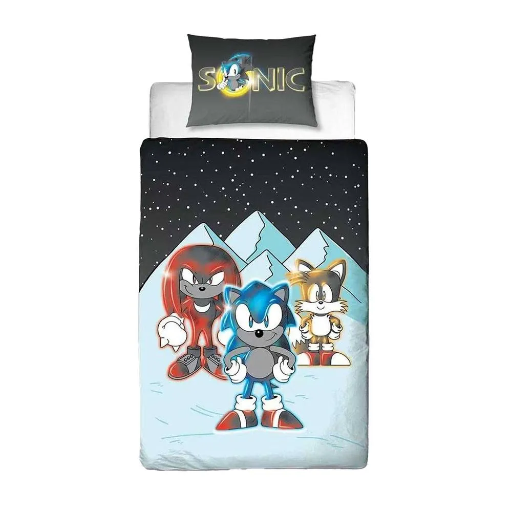Sonic the Hedgehog Snow Reversible Duvet Set