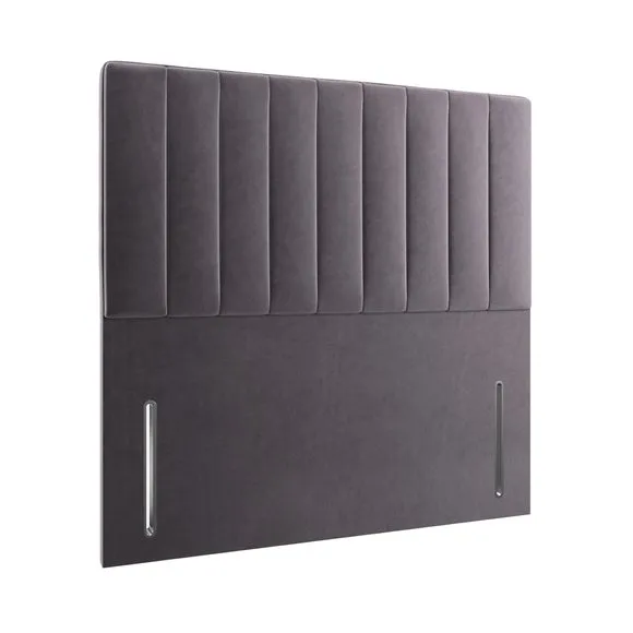 Luxury Velvet Vertical Stripe Headboard 2