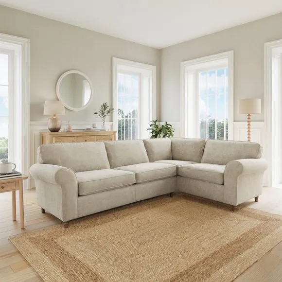Flori Basket Weave Corner Sofa
