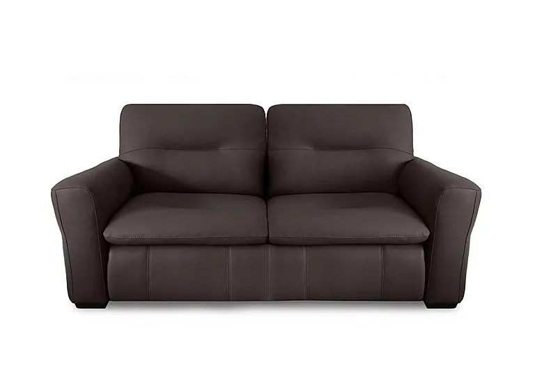 Restore 3 Seater Leather Sofa - Dark Chocolate - Sofas and Armchairs - In Time for Christmas