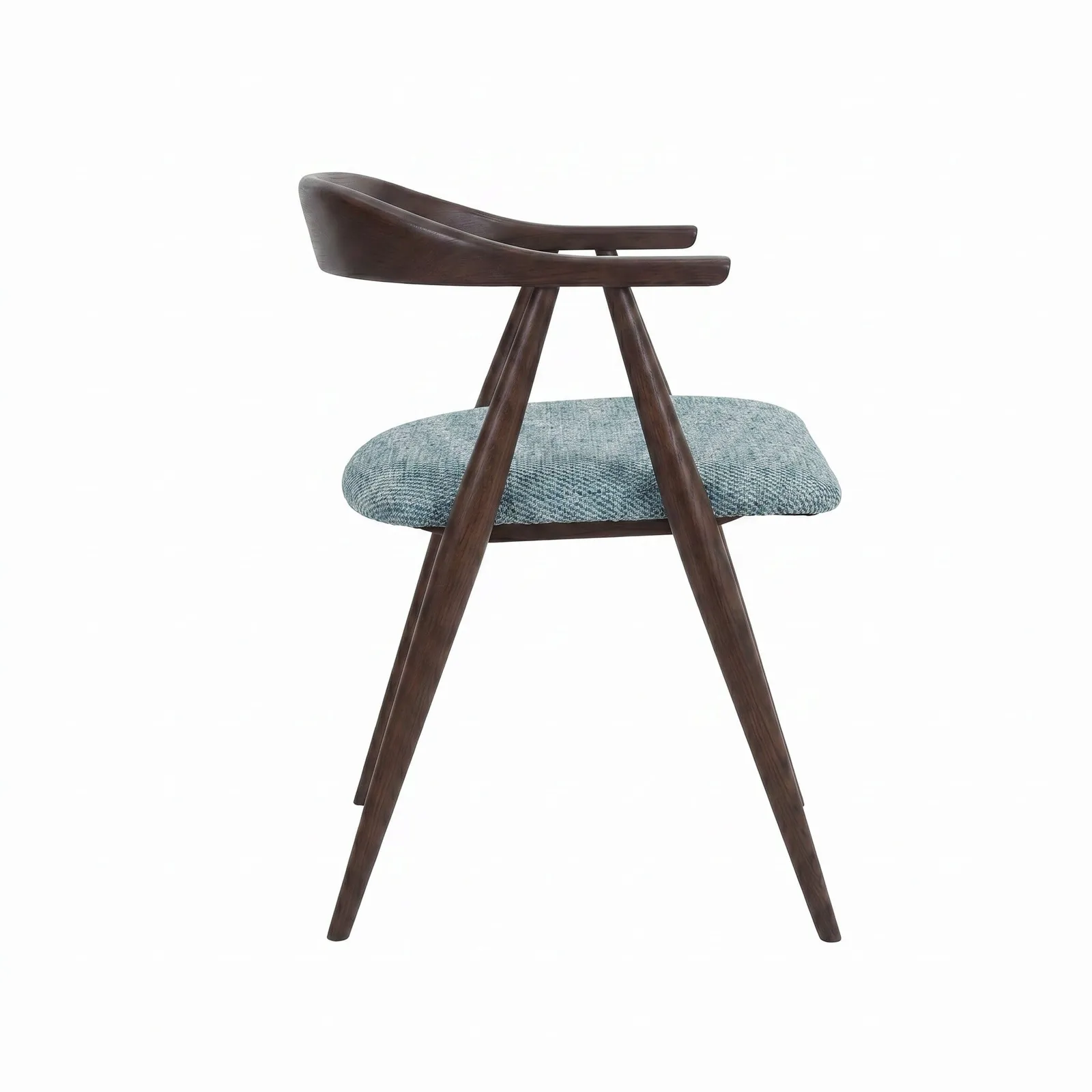 Ercol Lugo Dining Armchair, Grey Wood | Barker & Stonehouse 4
