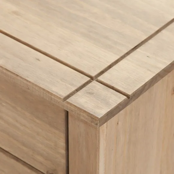 Panama 4 Drawer Chest, Pine 4