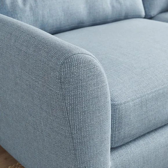 Sven Chunky Tonal Weave 3 Seater Sofa 4