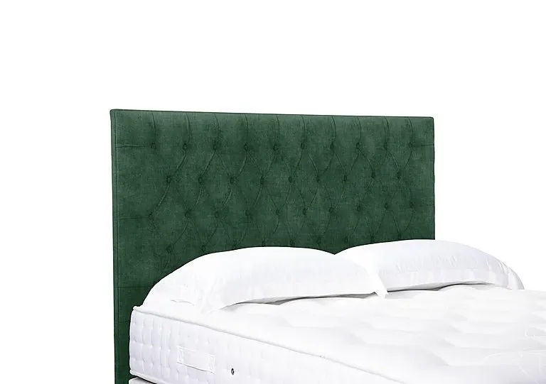 Artisan Collection Orton High Floor Standing Headboard - Single - Tormaline Green