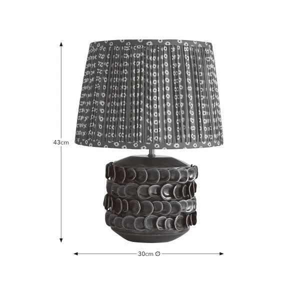 Posie Ceramic Petal Table Lamp 6