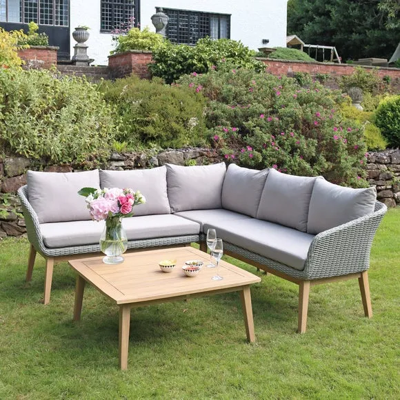 Sol Outdoor Corner Lounge Set 3