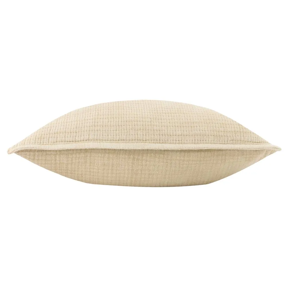 Yard Ribble 100% Cotton Acid Wash Cushion in Natural 4