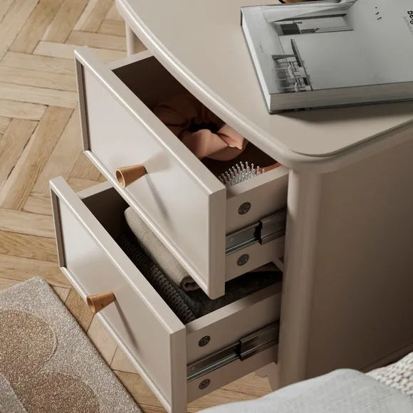 Remi 2 Drawer Bedside Table 4