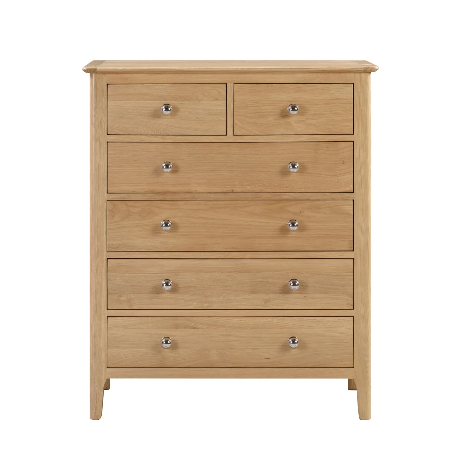 Cotswold 6 Drawer Chest, Oak
