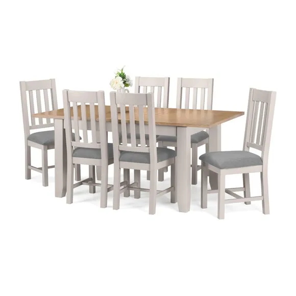 Richmond 4-6 Seater Rectangular Extendable Dining Table 6